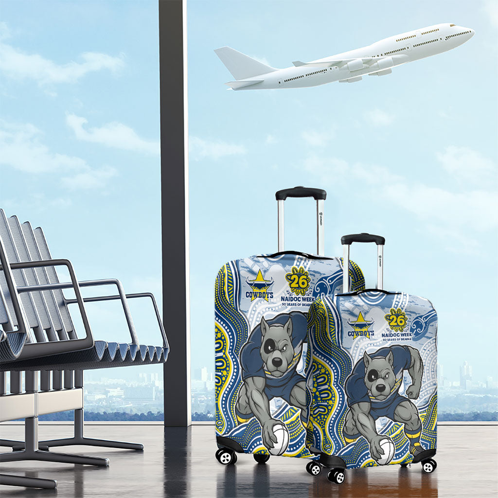 North Queensland Cowboys NAIDOC Week 2026 Luggage Cover First Nations of Australia Aboriginal Mascot Rugby