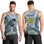 North Queensland Cowboys NAIDOC Week 2026 Men Tank Top First Nations of Australia Aboriginal Mascot Rugby
