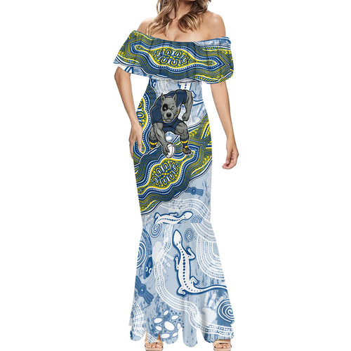 North Queensland Cowboys NAIDOC Week 2026 Mermaid Dress First Nations of Australia Aboriginal Mascot Rugby