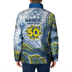 North Queensland Cowboys NAIDOC Week 2026 Padded Jacket First Nations of Australia Aboriginal Mascot Rugby