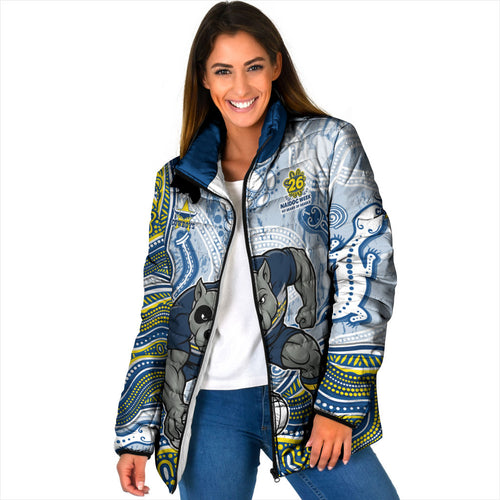 North Queensland Cowboys NAIDOC Week 2026 Padded Jacket First Nations of Australia Aboriginal Mascot Rugby