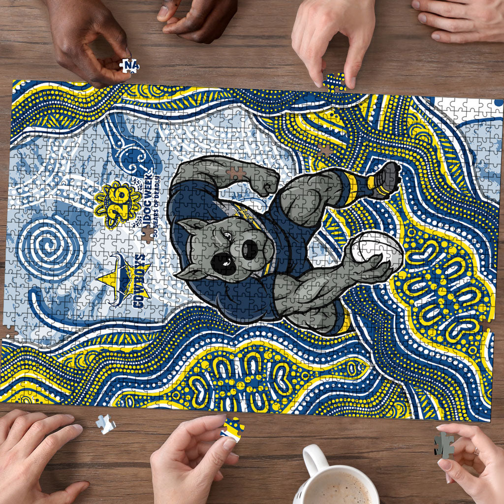 North Queensland Cowboys NAIDOC Week 2026 Puzzle First Nations of Australia Aboriginal Mascot Rugby