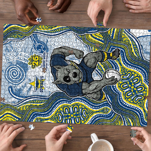 North Queensland Cowboys NAIDOC Week 2026 Puzzle First Nations of Australia Aboriginal Mascot Rugby