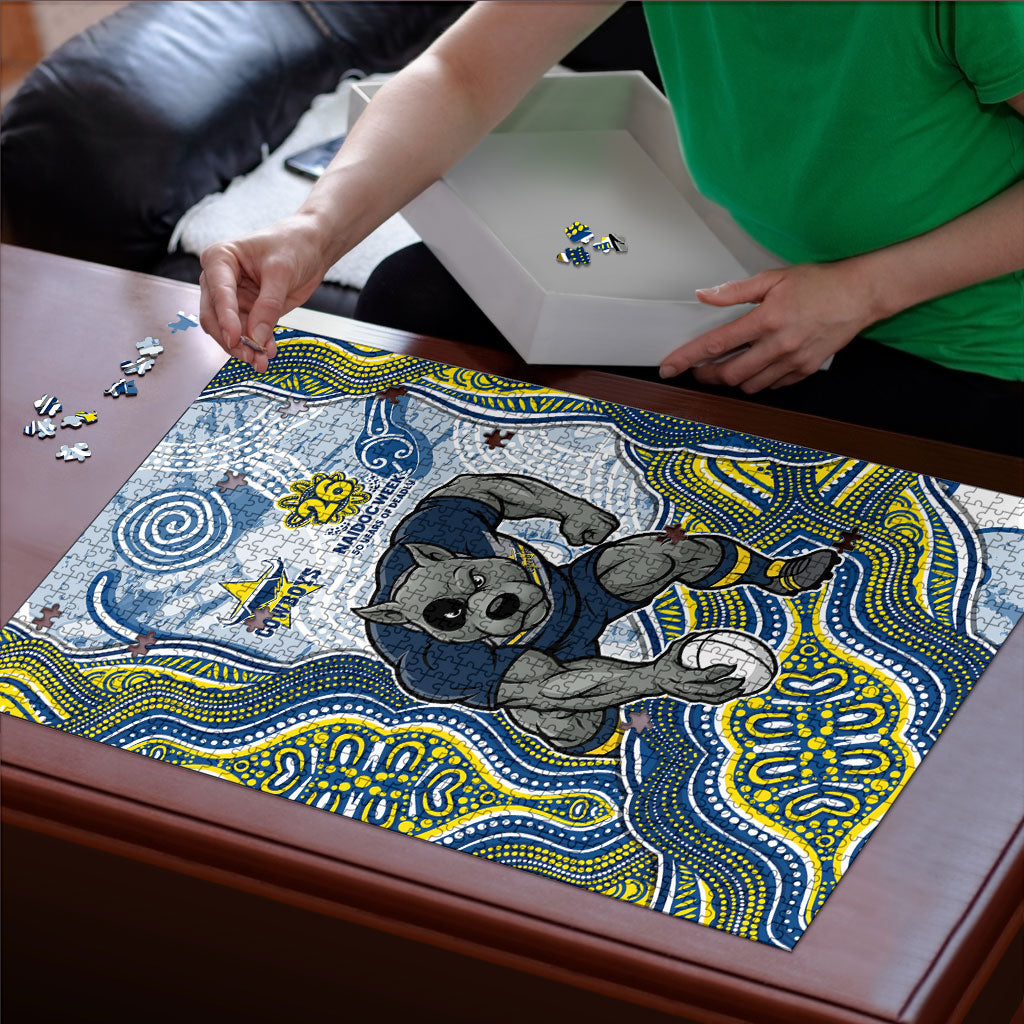 North Queensland Cowboys NAIDOC Week 2026 Puzzle First Nations of Australia Aboriginal Mascot Rugby