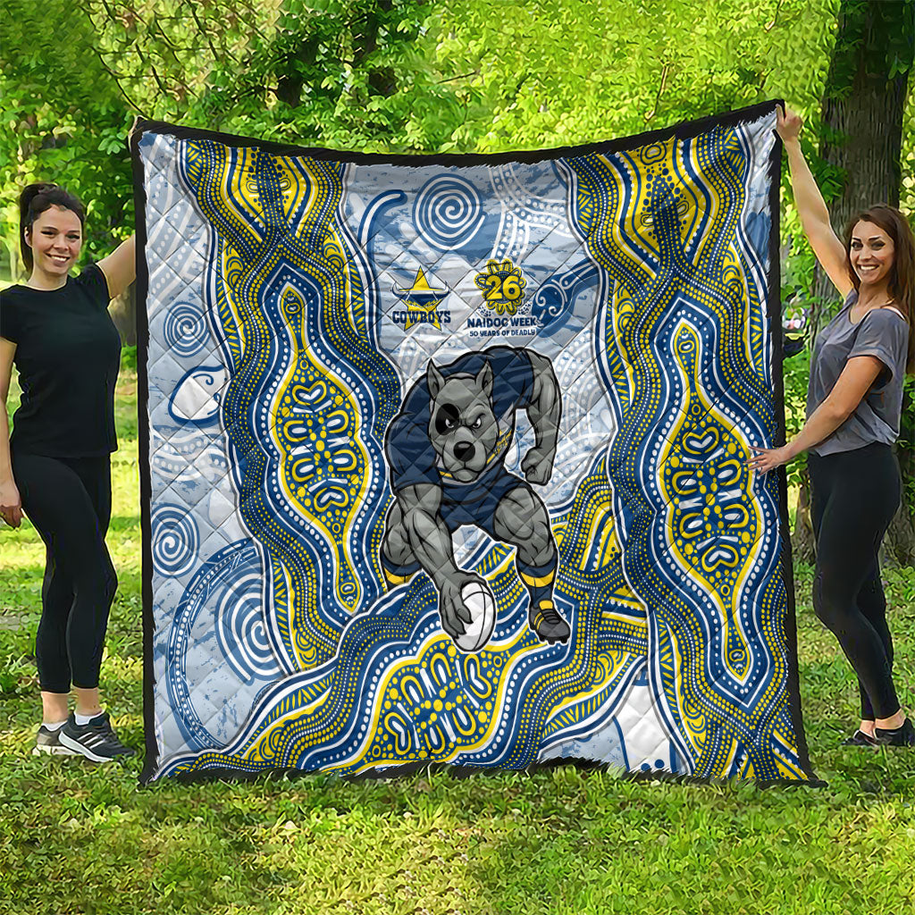 North Queensland Cowboys NAIDOC Week 2026 Quilt First Nations of Australia Aboriginal Mascot Rugby