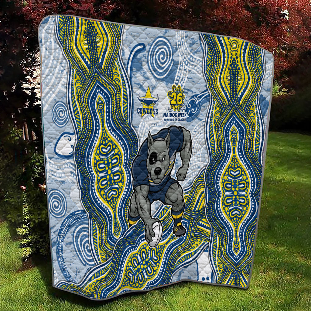 North Queensland Cowboys NAIDOC Week 2026 Quilt First Nations of Australia Aboriginal Mascot Rugby