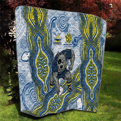 North Queensland Cowboys NAIDOC Week 2026 Quilt First Nations of Australia Aboriginal Mascot Rugby