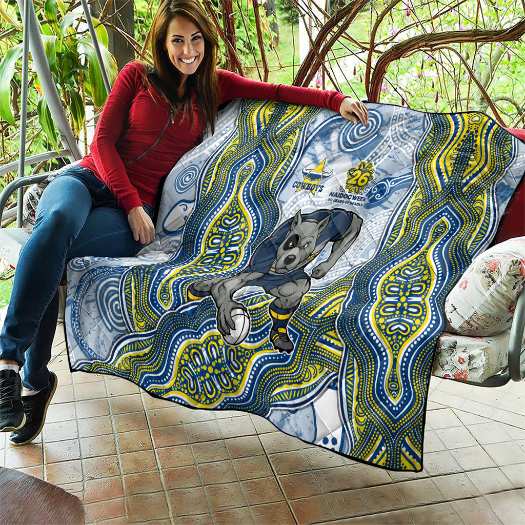 North Queensland Cowboys NAIDOC Week 2026 Quilt First Nations of Australia Aboriginal Mascot Rugby