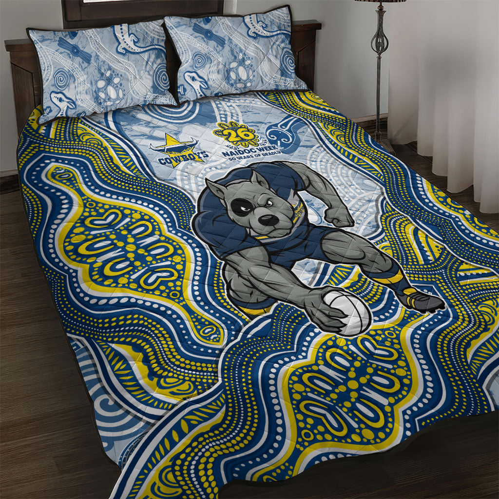 North Queensland Cowboys NAIDOC Week 2026 Quilt Bed Set First Nations of Australia Aboriginal Mascot Rugby