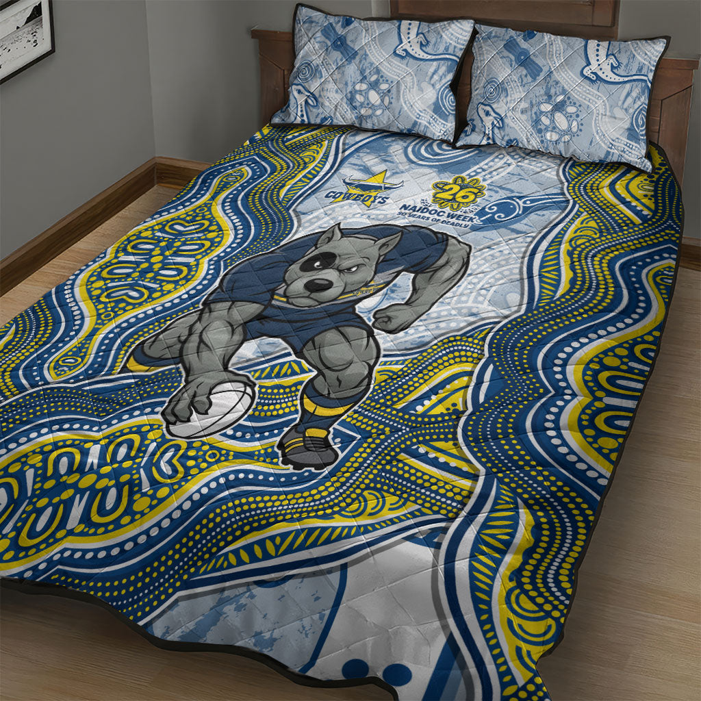 North Queensland Cowboys NAIDOC Week 2026 Quilt Bed Set First Nations of Australia Aboriginal Mascot Rugby