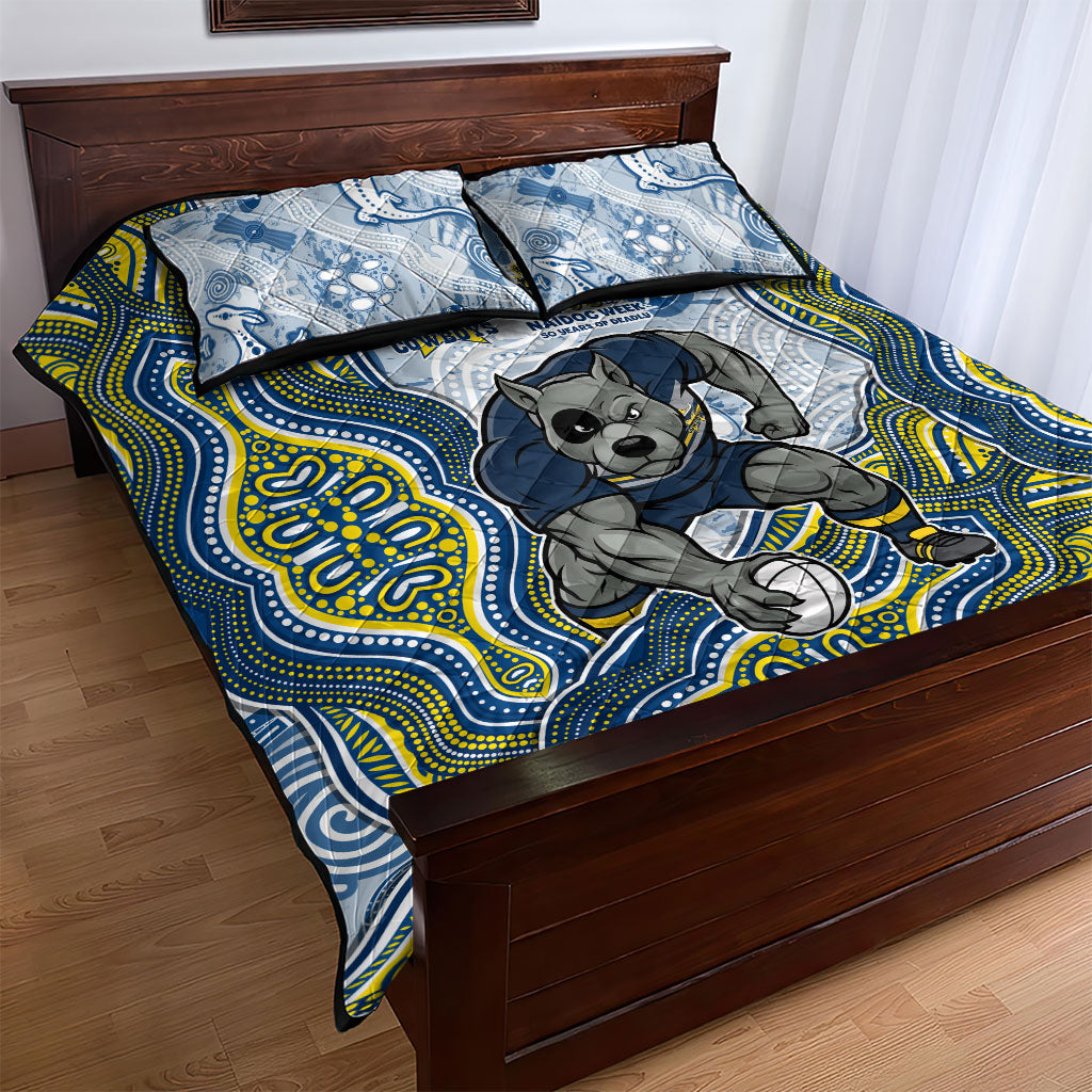 North Queensland Cowboys NAIDOC Week 2026 Quilt Bed Set First Nations of Australia Aboriginal Mascot Rugby