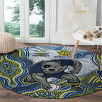 North Queensland Cowboys NAIDOC Week 2026 Round Carpet First Nations of Australia Aboriginal Mascot Rugby