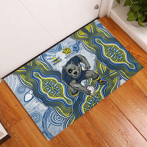 North Queensland Cowboys NAIDOC Week 2026 Rubber Doormat First Nations of Australia Aboriginal Mascot Rugby