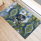 North Queensland Cowboys NAIDOC Week 2026 Rubber Doormat First Nations of Australia Aboriginal Mascot Rugby