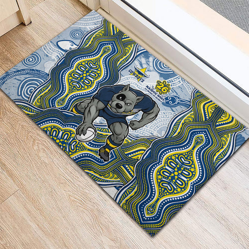 North Queensland Cowboys NAIDOC Week 2026 Rubber Doormat First Nations of Australia Aboriginal Mascot Rugby