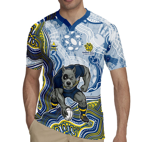 North Queensland Cowboys NAIDOC Week 2026 Rugby Jersey First Nations of Australia Aboriginal Mascot Rugby