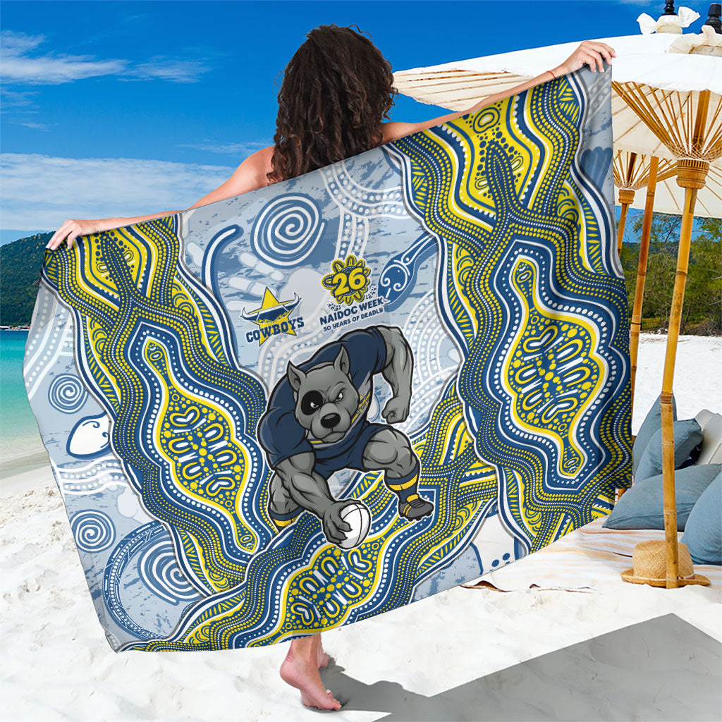 North Queensland Cowboys NAIDOC Week 2026 Sarong First Nations of Australia Aboriginal Mascot Rugby