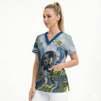 North Queensland Cowboys NAIDOC Week 2026 Scrub Top First Nations of Australia Aboriginal Mascot Rugby