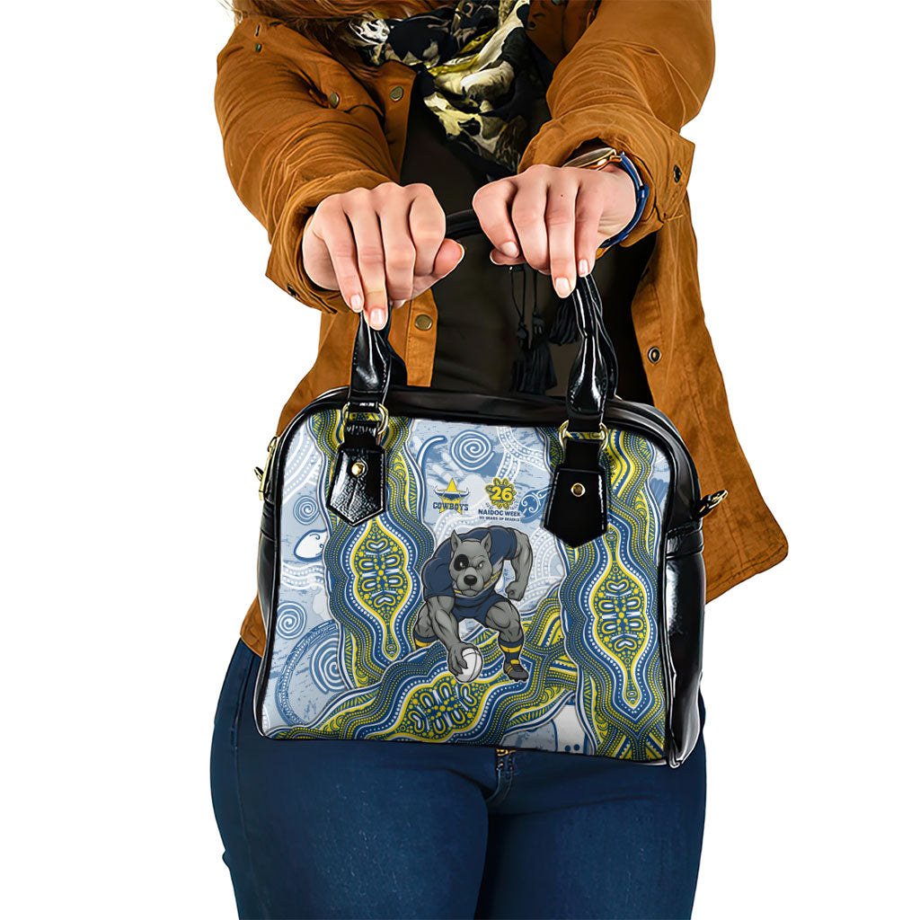 North Queensland Cowboys NAIDOC Week 2026 Shoulder Handbag First Nations of Australia Aboriginal Mascot Rugby
