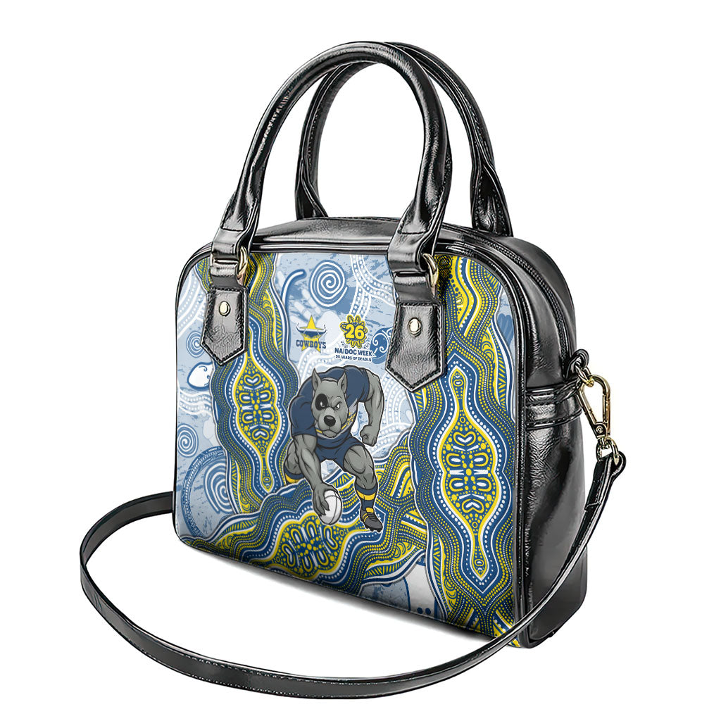 North Queensland Cowboys NAIDOC Week 2026 Shoulder Handbag First Nations of Australia Aboriginal Mascot Rugby