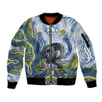North Queensland Cowboys NAIDOC Week 2026 Sleeve Zip Bomber Jacket First Nations of Australia Aboriginal Mascot Rugby