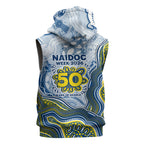 North Queensland Cowboys NAIDOC Week 2026 Sleeveless Hoodie First Nations of Australia Aboriginal Mascot Rugby