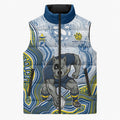 North Queensland Cowboys NAIDOC Week 2026 Sleeveless Puffer Jacket First Nations of Australia Aboriginal Mascot Rugby
