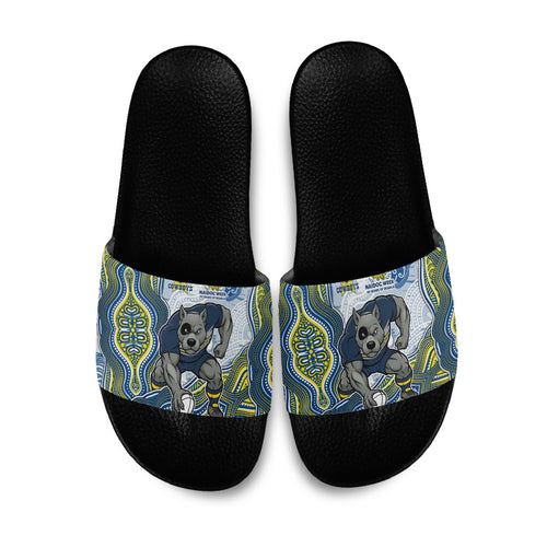 North Queensland Cowboys NAIDOC Week 2026 Slide Sandals First Nations of Australia Aboriginal Mascot Rugby