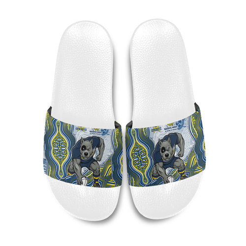 North Queensland Cowboys NAIDOC Week 2026 Slide Sandals First Nations of Australia Aboriginal Mascot Rugby