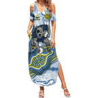 North Queensland Cowboys NAIDOC Week 2026 Summer Maxi Dress First Nations of Australia Aboriginal Mascot Rugby