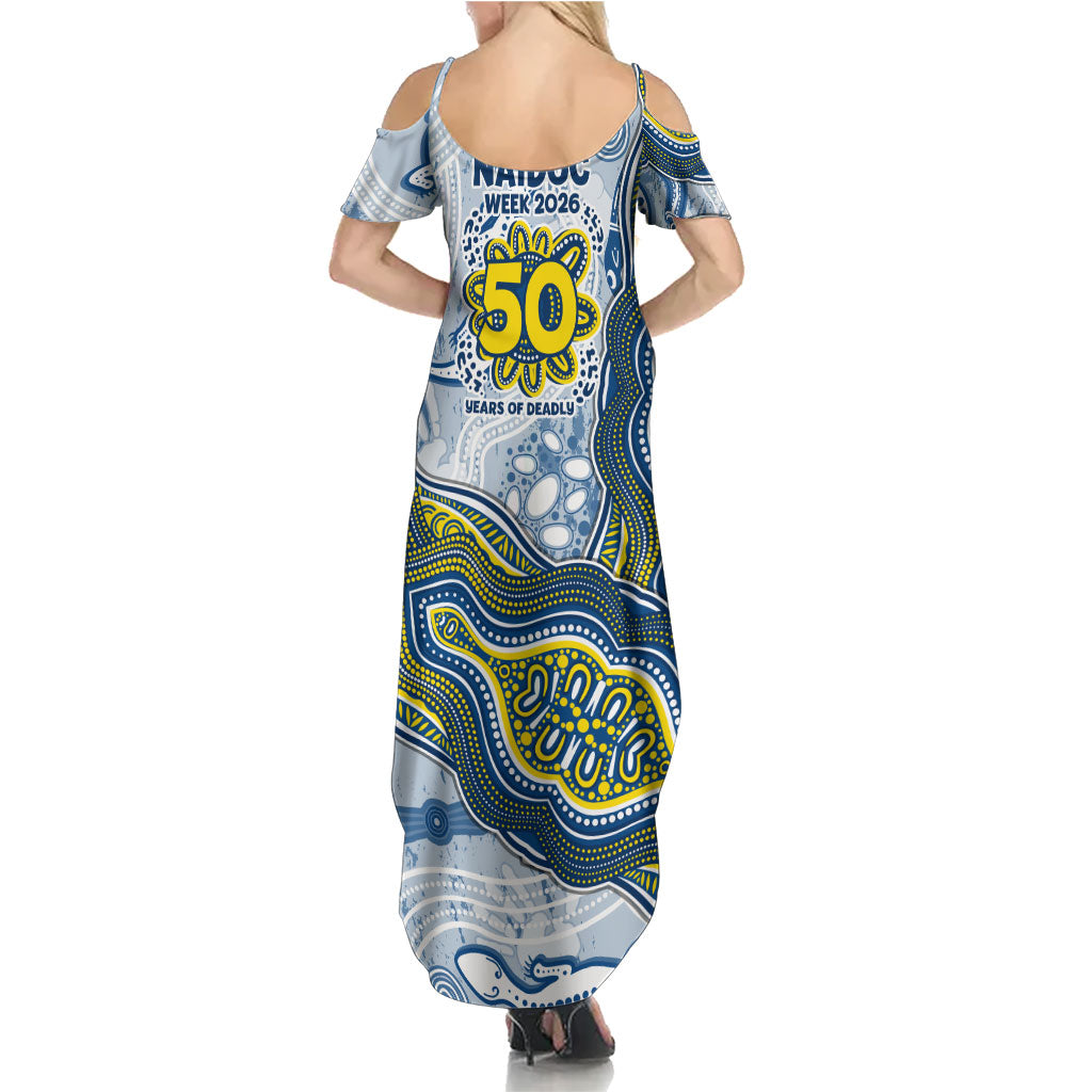North Queensland Cowboys NAIDOC Week 2026 Summer Maxi Dress First Nations of Australia Aboriginal Mascot Rugby