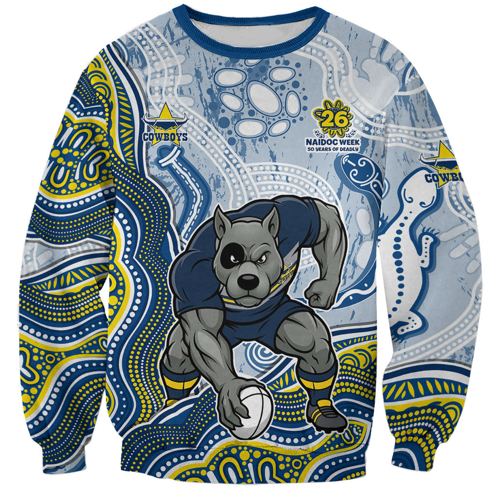 North Queensland Cowboys NAIDOC Week 2026 Sweatshirt First Nations of Australia Aboriginal Mascot Rugby