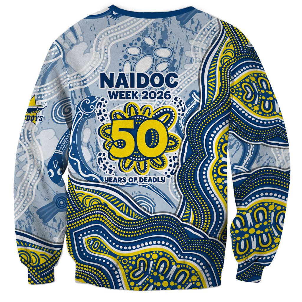 North Queensland Cowboys NAIDOC Week 2026 Sweatshirt First Nations of Australia Aboriginal Mascot Rugby