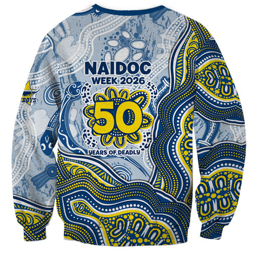 North Queensland Cowboys NAIDOC Week 2026 Sweatshirt First Nations of Australia Aboriginal Mascot Rugby