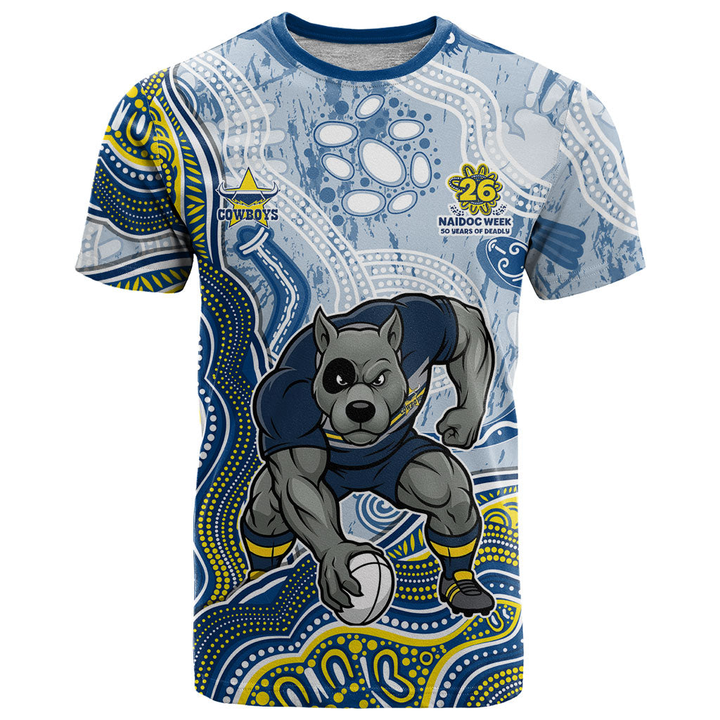 North Queensland Cowboys NAIDOC Week 2026 T Shirt First Nations of Australia Aboriginal Mascot Rugby