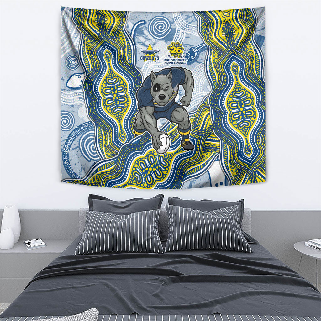 North Queensland Cowboys NAIDOC Week 2026 Tapestry First Nations of Australia Aboriginal Mascot Rugby