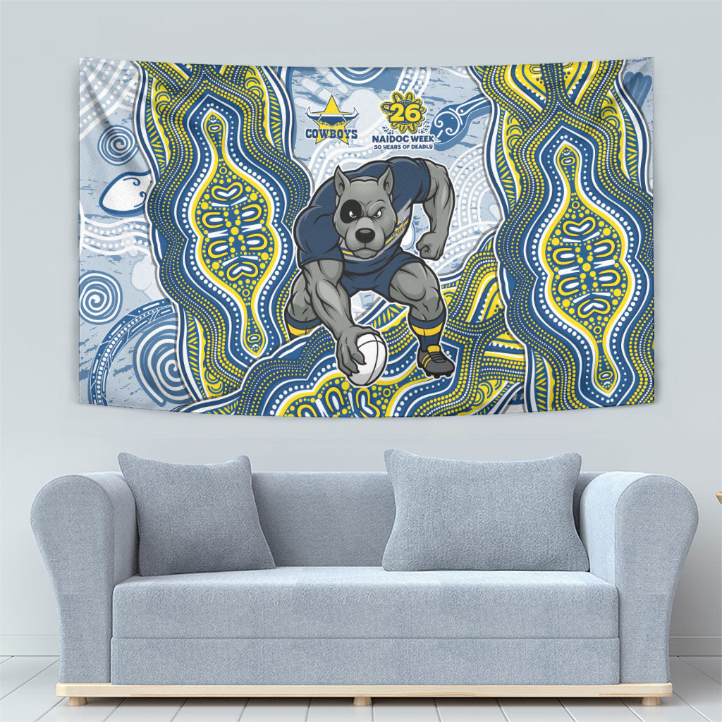 North Queensland Cowboys NAIDOC Week 2026 Tapestry First Nations of Australia Aboriginal Mascot Rugby