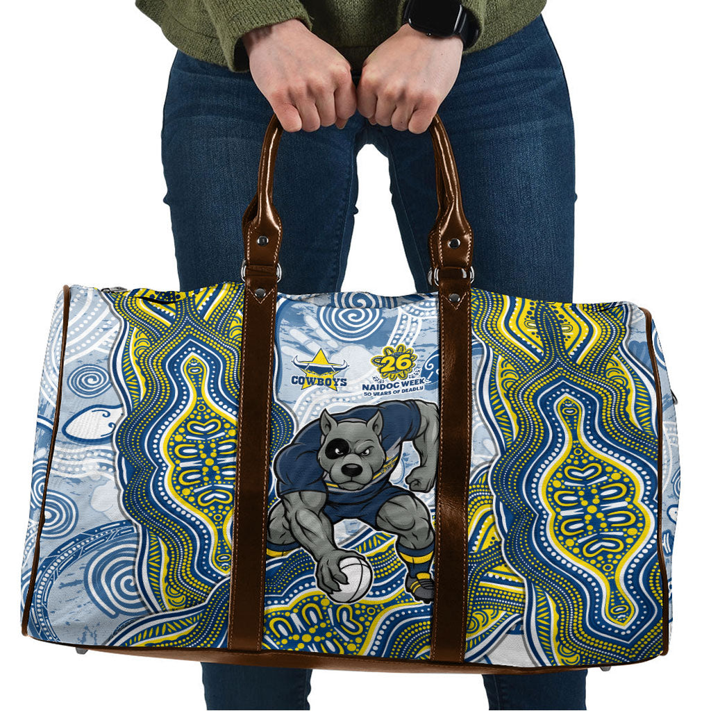 North Queensland Cowboys NAIDOC Week 2026 Travel Bag First Nations of Australia Aboriginal Mascot Rugby