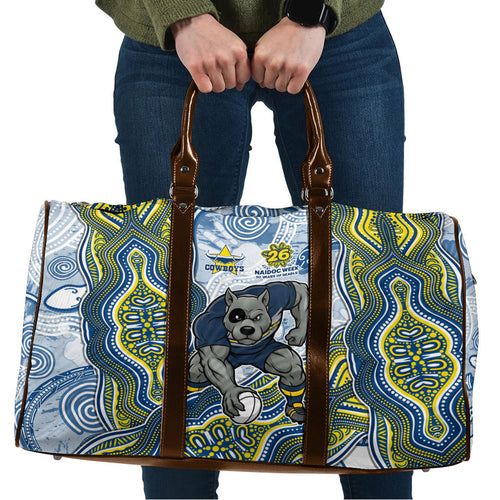 North Queensland Cowboys NAIDOC Week 2026 Travel Bag First Nations of Australia Aboriginal Mascot Rugby