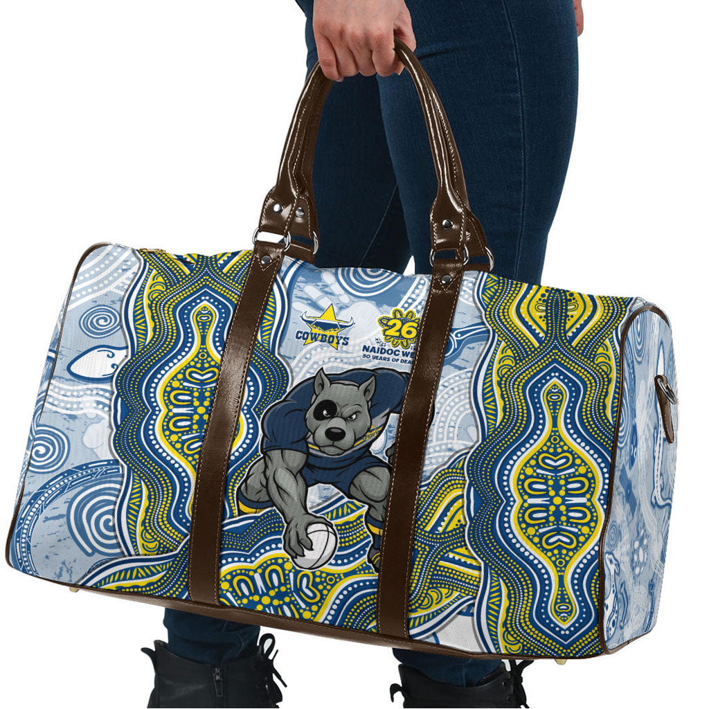 North Queensland Cowboys NAIDOC Week 2026 Travel Bag First Nations of Australia Aboriginal Mascot Rugby