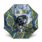 North Queensland Cowboys NAIDOC Week 2026 Umbrella First Nations of Australia Aboriginal Mascot Rugby
