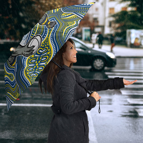 North Queensland Cowboys NAIDOC Week 2026 Umbrella First Nations of Australia Aboriginal Mascot Rugby