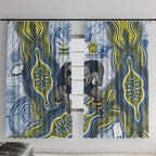 North Queensland Cowboys NAIDOC Week 2026 Window Curtain First Nations of Australia Aboriginal Mascot Rugby