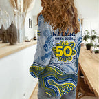 North Queensland Cowboys NAIDOC Week 2026 Women Casual Shirt First Nations of Australia Aboriginal Mascot Rugby