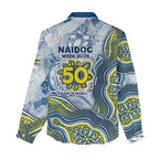 North Queensland Cowboys NAIDOC Week 2026 Women Casual Shirt First Nations of Australia Aboriginal Mascot Rugby