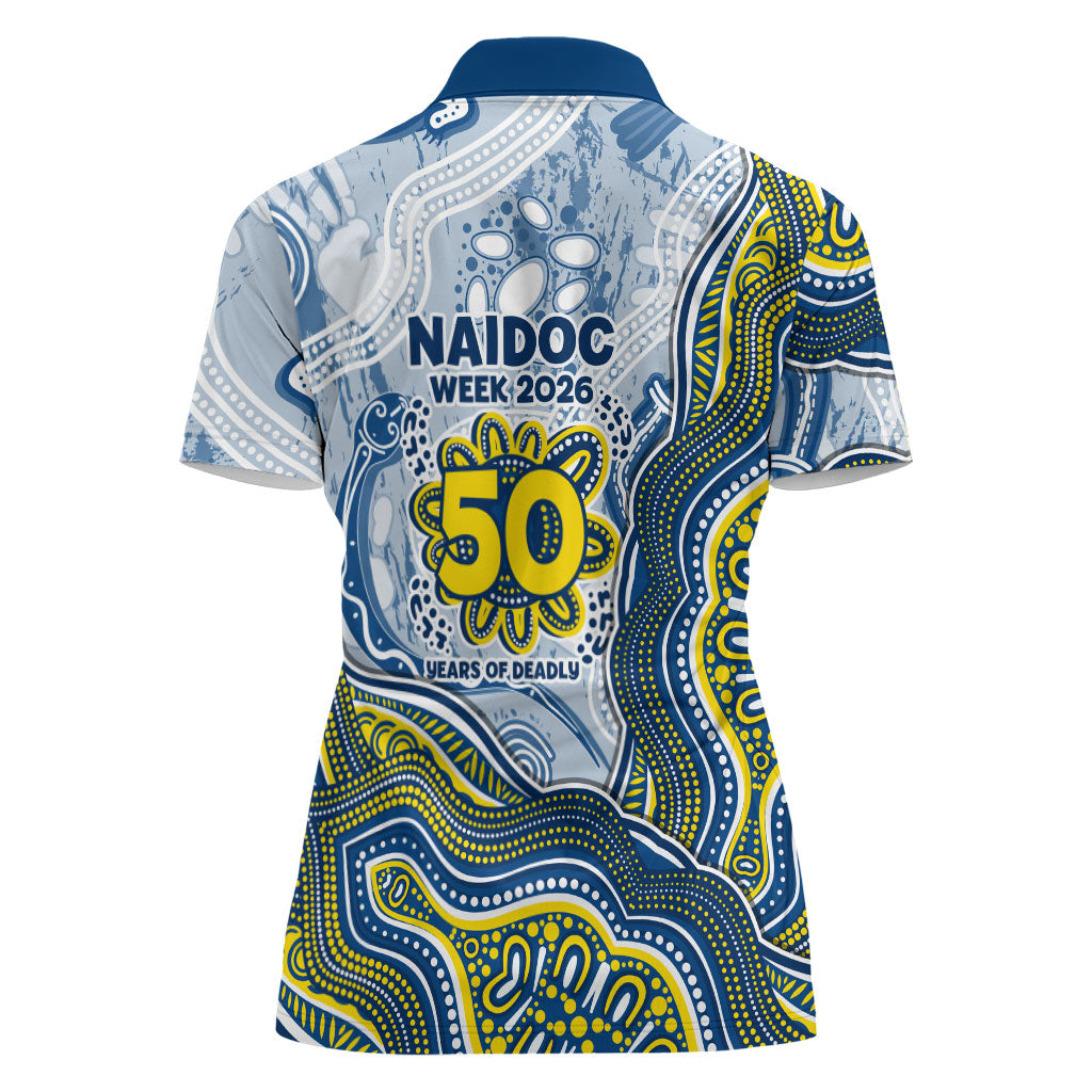 North Queensland Cowboys NAIDOC Week 2026 Women Polo Shirt First Nations of Australia Aboriginal Mascot Rugby