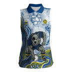 North Queensland Cowboys NAIDOC Week 2026 Women Sleeveless Polo Shirt First Nations of Australia Aboriginal Mascot Rugby