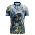 North Queensland Cowboys NAIDOC Week 2026 Zipper Polo Shirt First Nations of Australia Aboriginal Mascot Rugby
