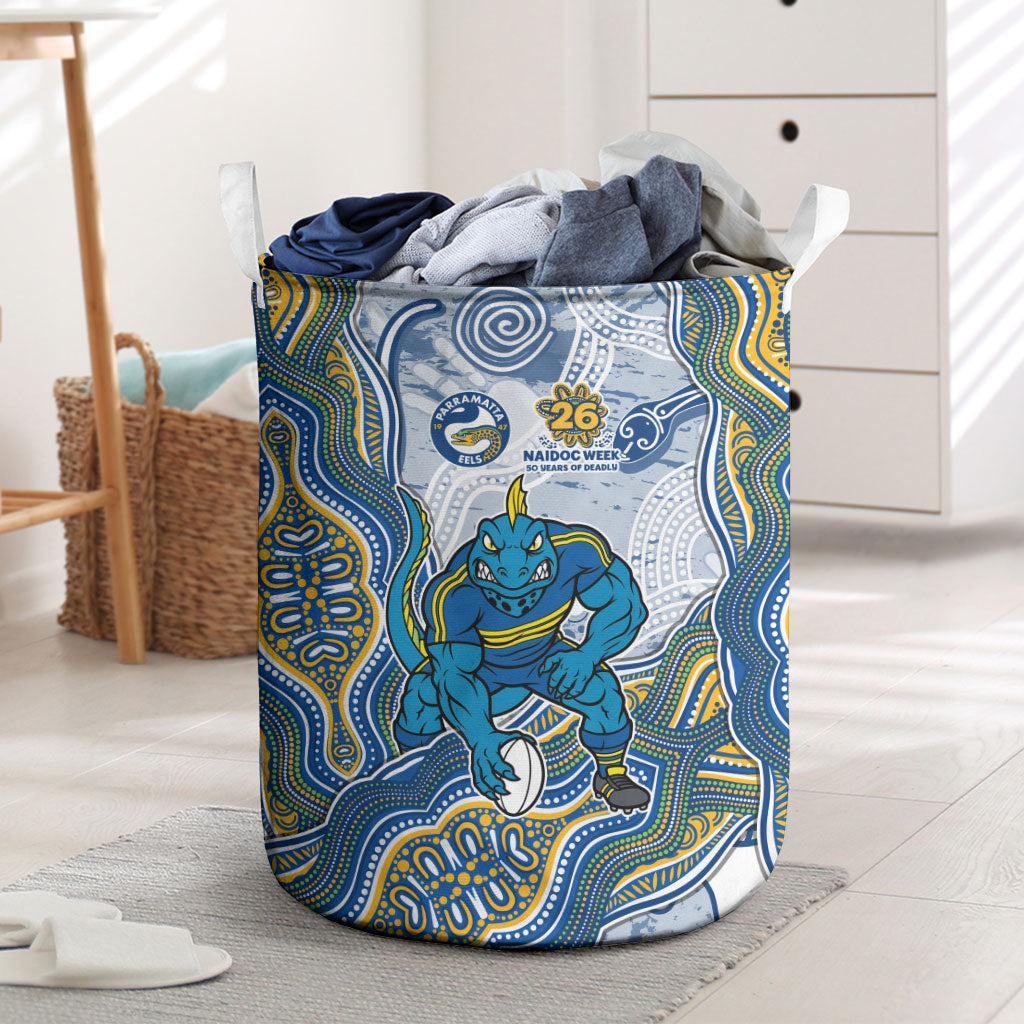 Parramatta Eels NAIDOC Week 2026 Laundry Basket First Nations of Australia Aboriginal Mascot Rugby