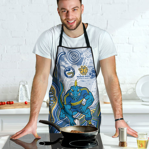 Parramatta Eels NAIDOC Week 2026 Apron First Nations of Australia Aboriginal Mascot Rugby